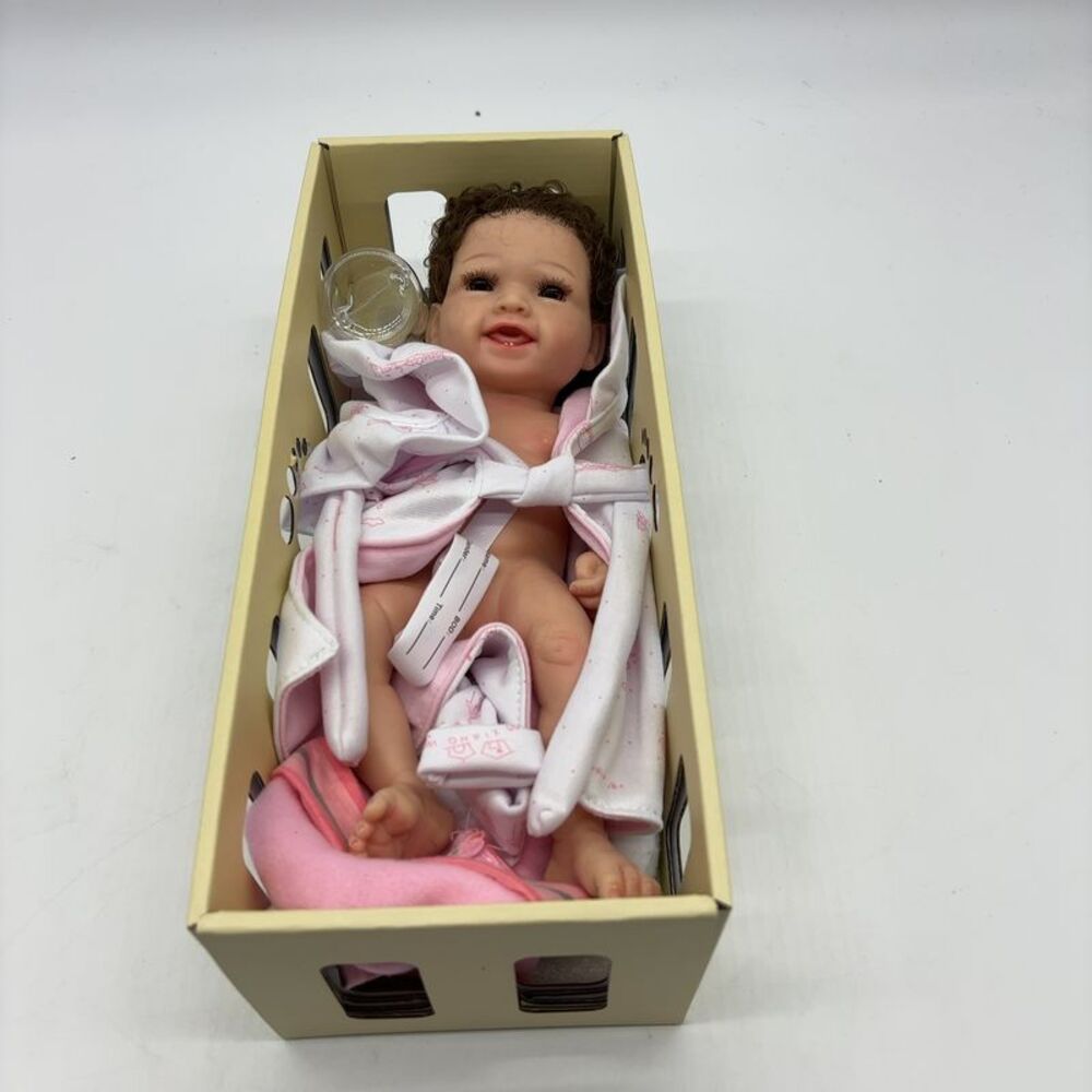 unknown brand Silicone Reborn Baby Girl